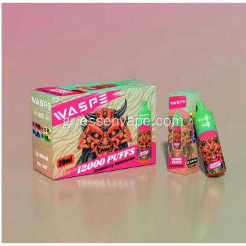 Δημοφιλές waspe 12000puffs hot vape france